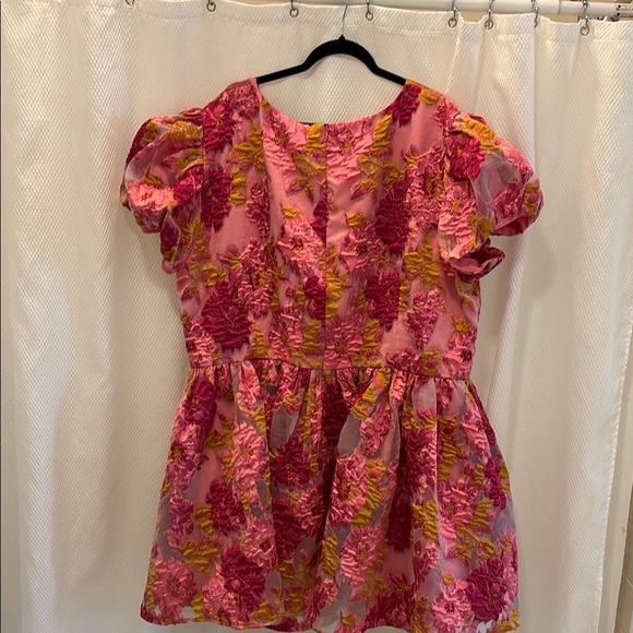 JessaKae Pink Floral Mini Dress - Picture 6 of 10